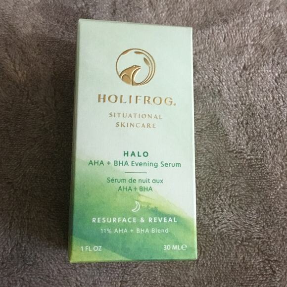 Holifrog Halo AHA + BHA Evening Serum 1 oz 30ml - Picture 2 of 4